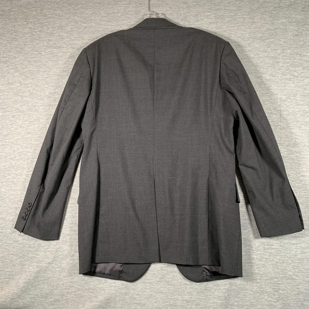 Brooks Brothers Suit Jacket‎ Mens 40 Regular Gray Wool 2 Button Blazer Made USA
